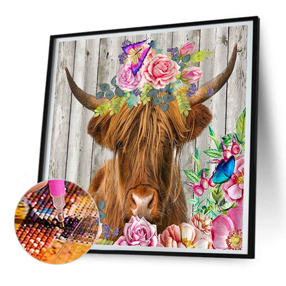 Yak - Full Round Drill Diamond Painting 30*30CM