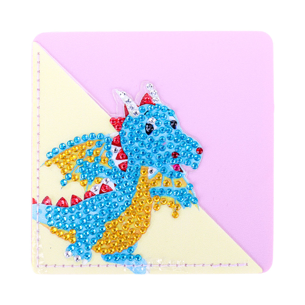 DIY Diamond Art Bookmarks Art Craft 5D Leather Triangle for Beginner Adults Kids