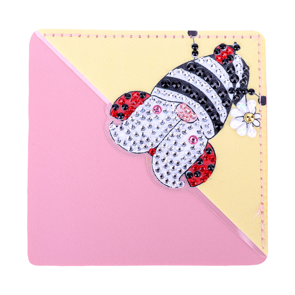 DIY Diamond Art Bookmarks Art Craft 5D Leather Triangle for Beginner Adults Kids