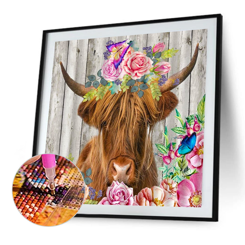 Yak - Full Round Drill Diamond Painting 40*40CM