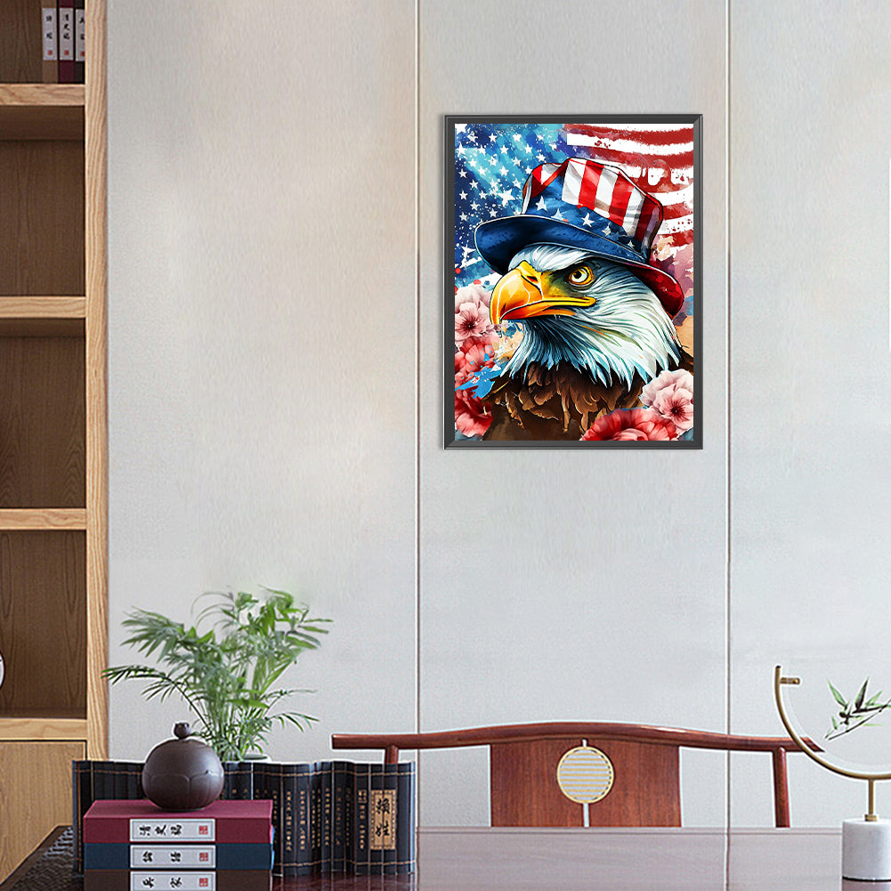 Eagle - Full Round Drill Diamond Painting 30*40CM