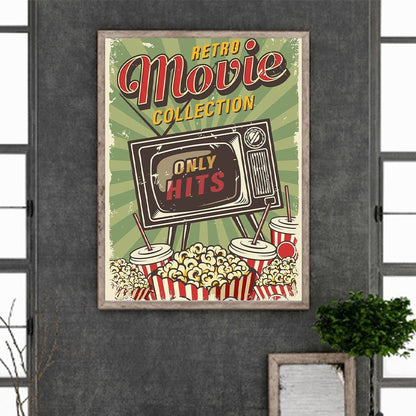 Movie Pictorial - Full Round Drill Diamond Painting 30*40CM