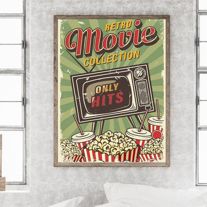 Movie Pictorial - Full Round Drill Diamond Painting 30*40CM