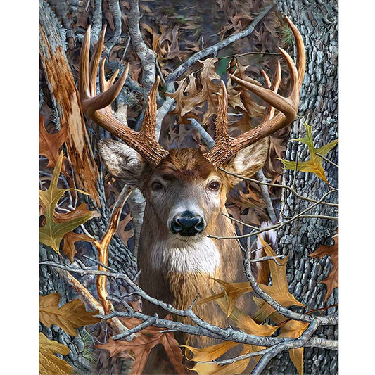 Elk - Full Square Drill Diamond Painting 40*50CM