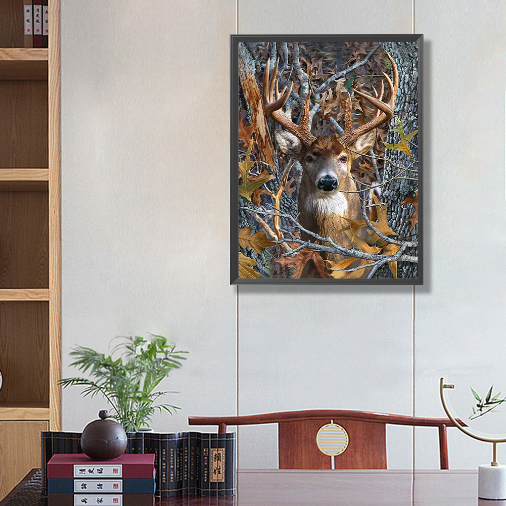 Elk - Full Square Drill Diamond Painting 40*50CM