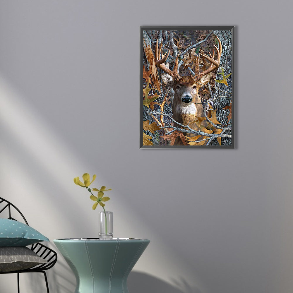 Elk - Full Square Drill Diamond Painting 40*50CM