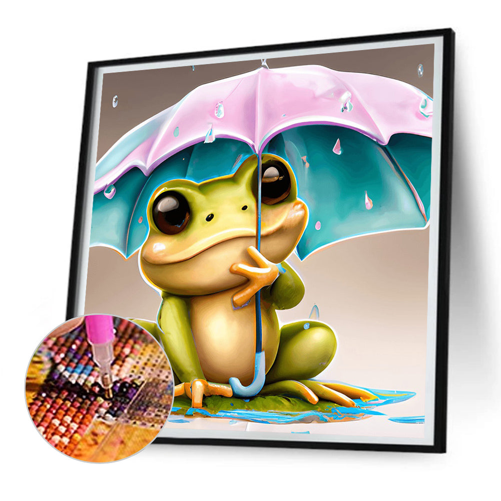 Frog - Full Round Drill Diamond Painting 30*30CM