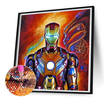 Iron Man Iron Man - Full Round Drill Diamond Painting 30*30CM