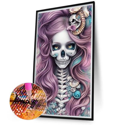 Skeleton - Full Round Drill Diamond Painting 40*70CM