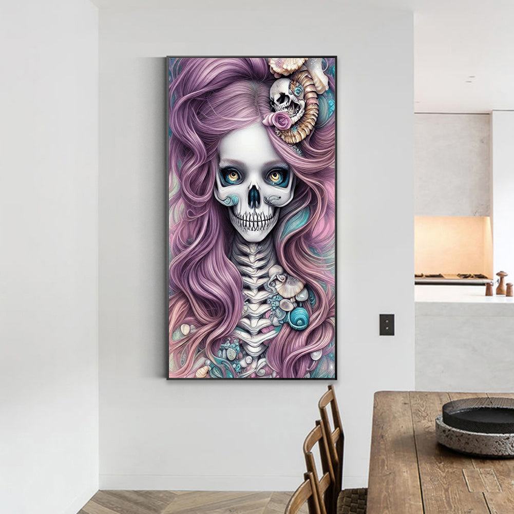 Skeleton - Full Round Drill Diamond Painting 40*70CM