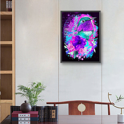 Colorful Bird - Full Round Drill Diamond Painting 30*40CM
