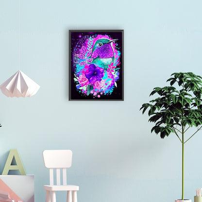 Colorful Bird - Full Round Drill Diamond Painting 30*40CM