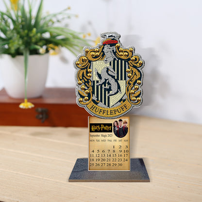 DIY Diamonds Painting Ornaments Wooden Harry Potter Calendar Art Craft Kids Gift