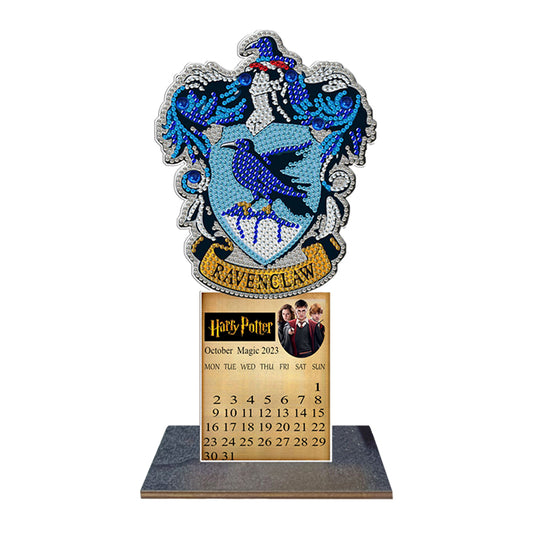 DIY Diamonds Painting Ornaments Wooden Harry Potter Calendar Art Craft Kids Gift