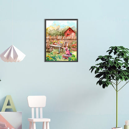 Parrot - Full Round Drill Diamond Painting 30*40CM