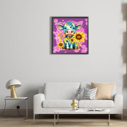 Calf - Full Round Drill Diamond Painting 30*30CM