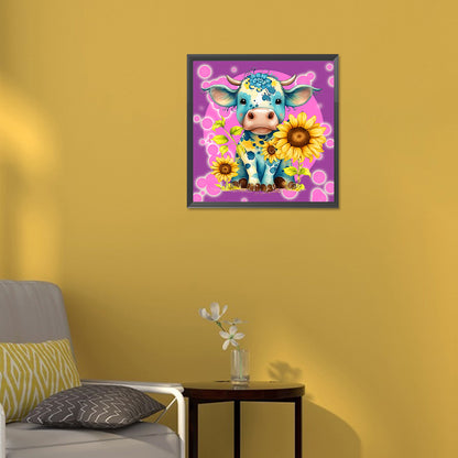 Calf - Full Round Drill Diamond Painting 30*30CM