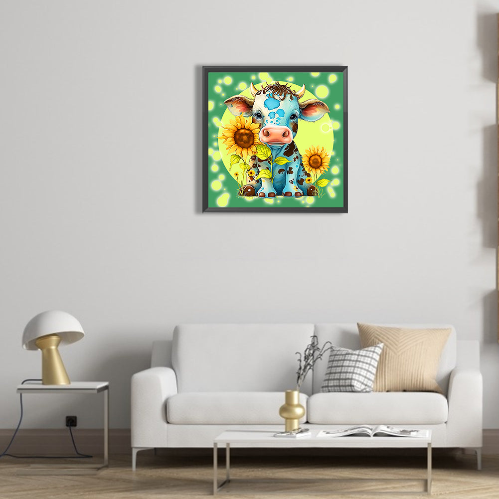 Calf - Full Round Drill Diamond Painting 30*30CM