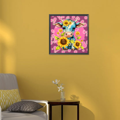 Calf - Full Round Drill Diamond Painting 30*30CM