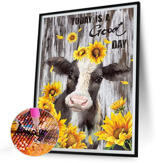 The Cow - Full Round Drill Diamond Painting 30*40CM