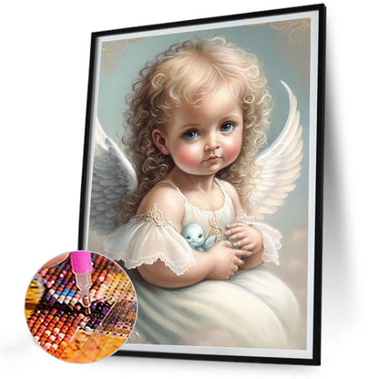 Angel Child - Full Round Drill Diamond Painting 30*40CM