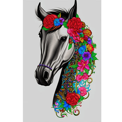 Horse - Full Round Drill Diamond Painting 30*45CM