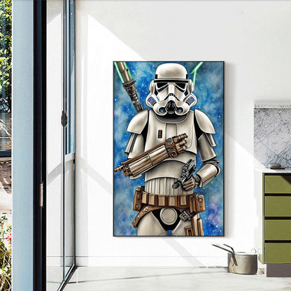 Star Wars Stormtrooper - Full Round Drill Diamond Painting 40*60CM