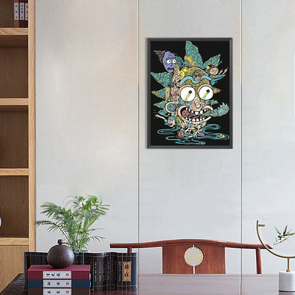 Rick Sanchez - Full Round Drill Diamond Painting 30*40CM