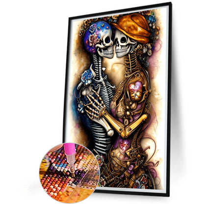 Skeleton - Full Round Drill Diamond Painting 40*60CM