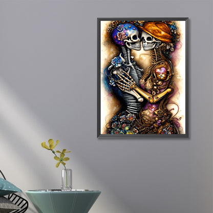 Skeleton - Full Round Drill Diamond Painting 40*60CM