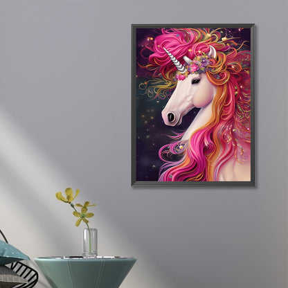 Rainbow Horse - Full Round Drill Diamond Painting 40*60CM