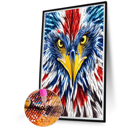 Patriotic Eagle - Full Round Drill Diamond Painting 40*60CM