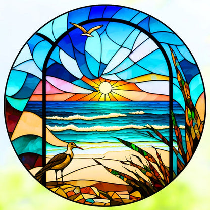 Seaside - Full Round Drill Diamond Painting 30*30CM