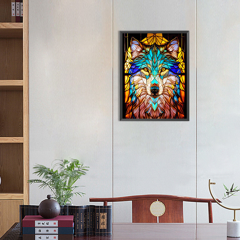 Wolf - Full Round Drill Diamond Painting 30*40CM