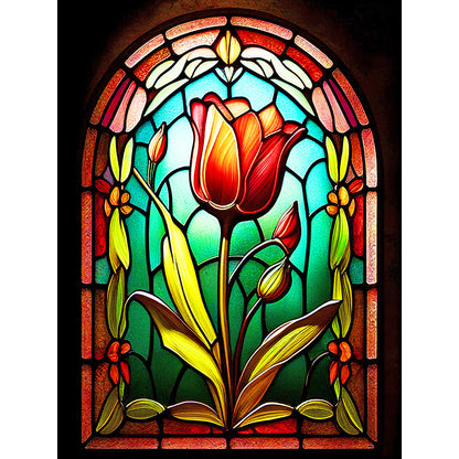 Roses - Full Round Drill Diamond Painting 30*40CM