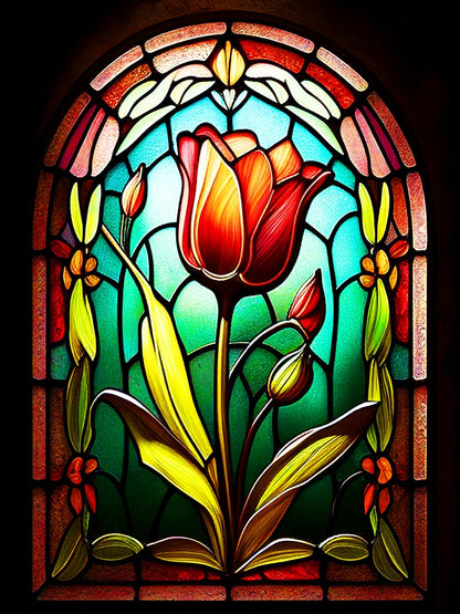 Roses - Full Round Drill Diamond Painting 30*40CM