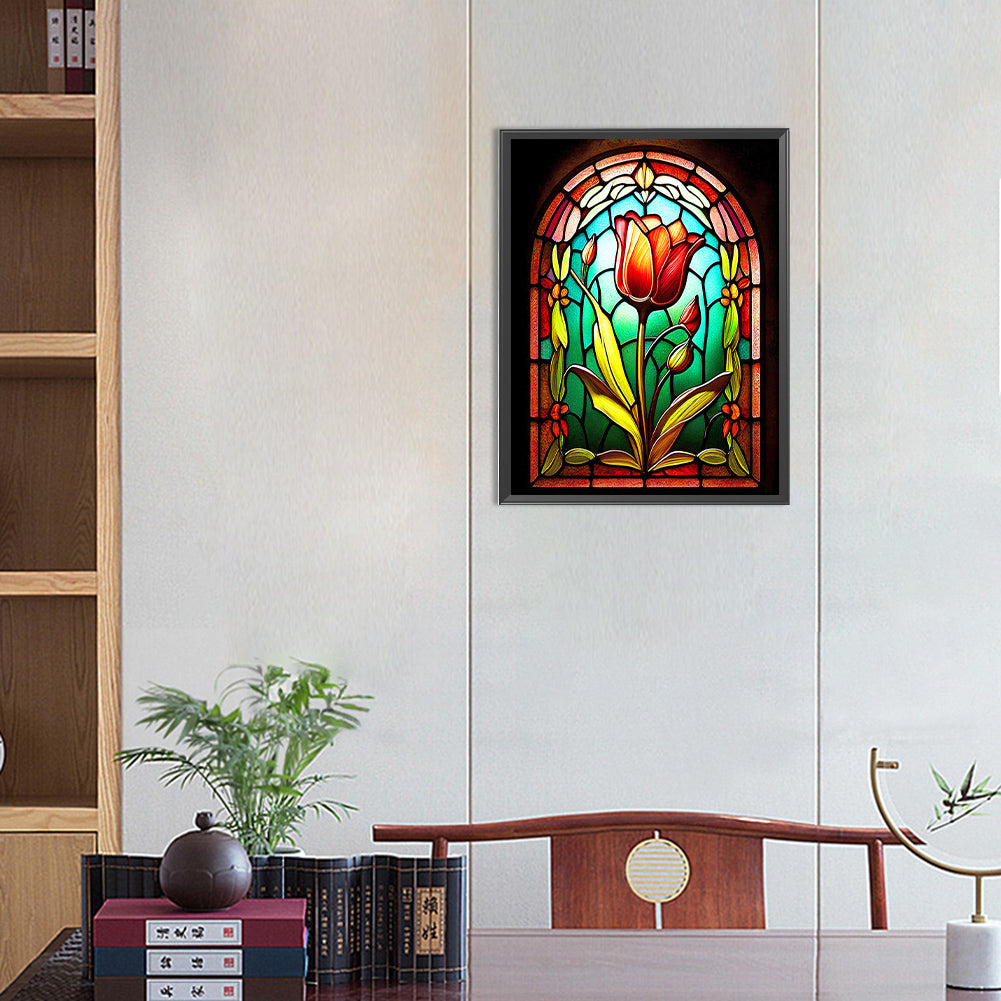 Roses - Full Round Drill Diamond Painting 30*40CM