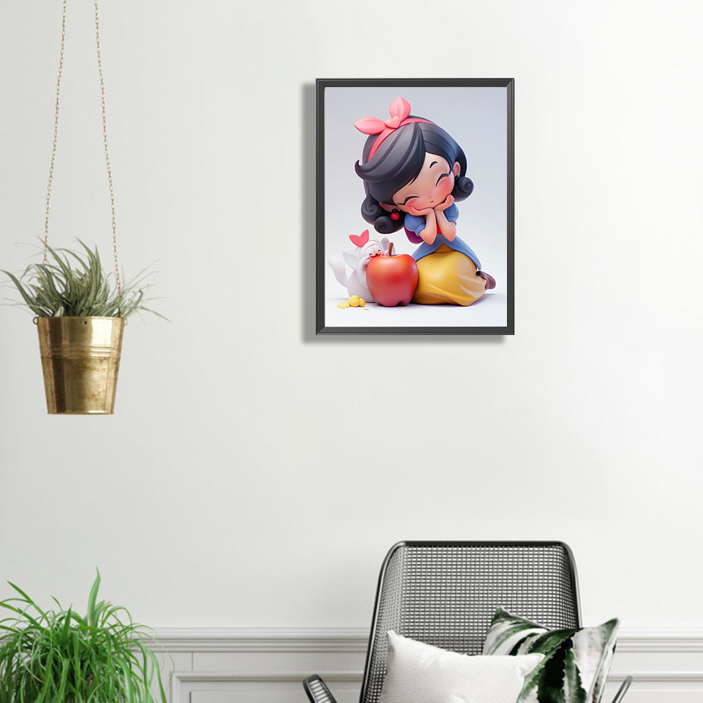 Princess Snow White - Full Square Drill Diamond Painting 30*40CM