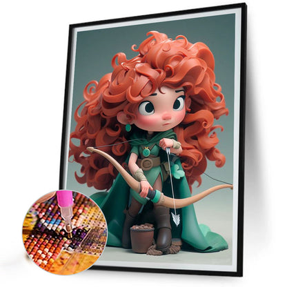 Princess Melida - Full Square Drill Diamond Painting 30*40CM