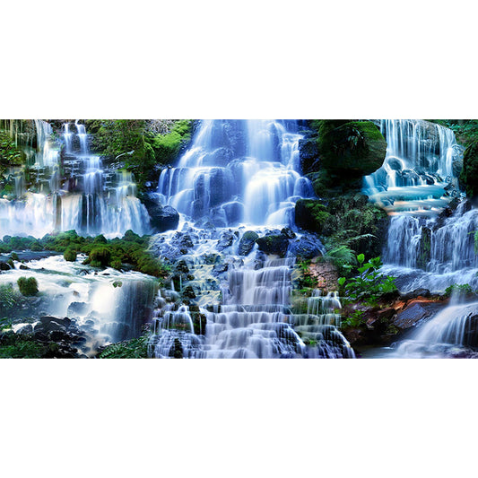 Feiliu Waterfall - Full Square Drill Diamond Painting 80*40CM