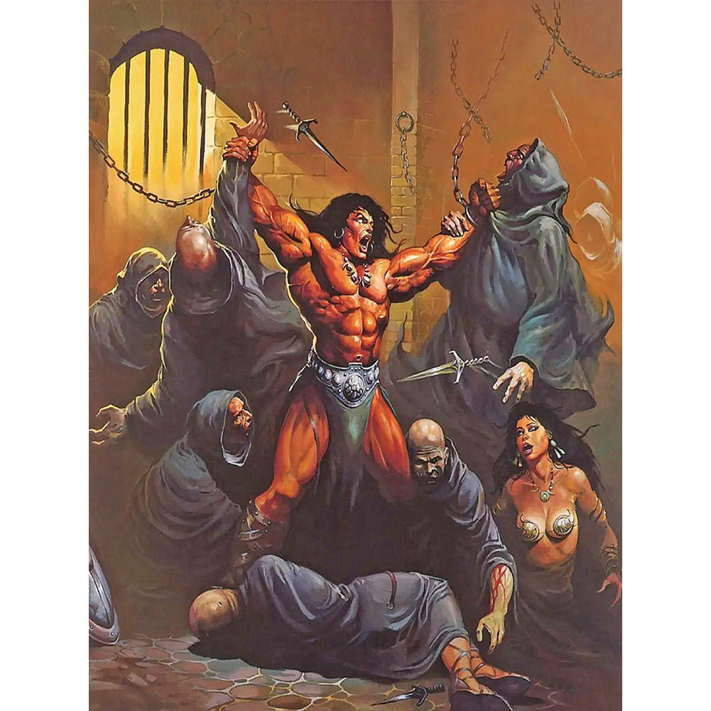 Revolt - Full Round Drill Diamond Painting 40*50CM