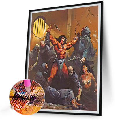 Revolt - Full Round Drill Diamond Painting 40*50CM