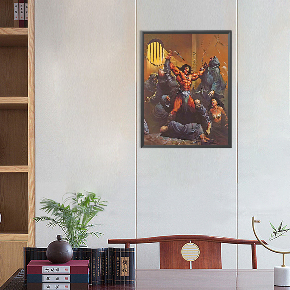 Revolt - Full Round Drill Diamond Painting 40*50CM
