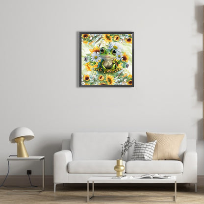 Frog - Full Round Drill Diamond Painting 40*40CM