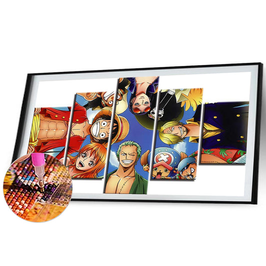 One Piece - Full Round Drill Diamond Painting 80*40CM