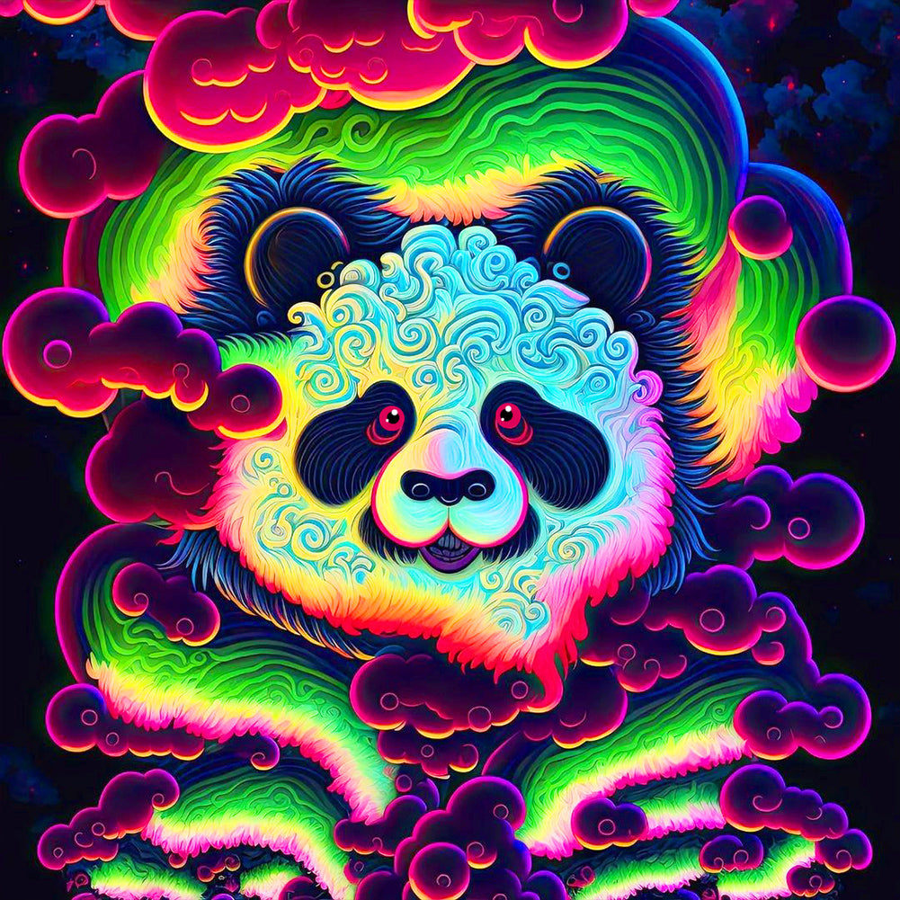 Panda - Full Round Drill Diamond Painting 30*30CM