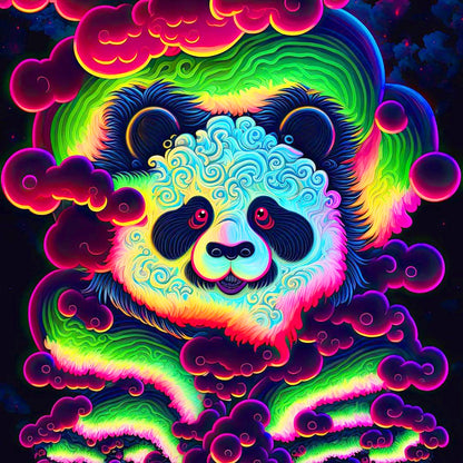 Panda - Full Round Drill Diamond Painting 30*30CM