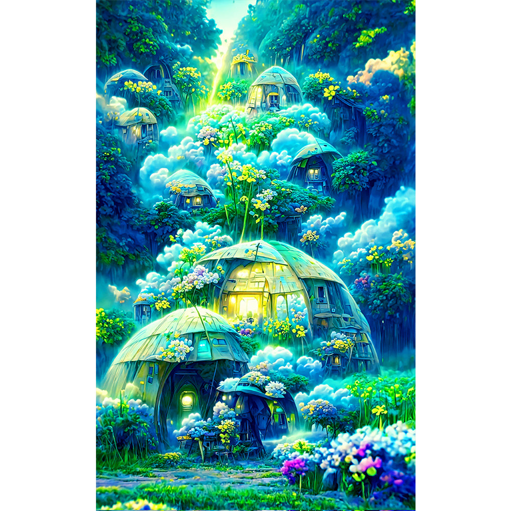 Dream Forest - Full Round Drill Diamond Painting 50*80CM