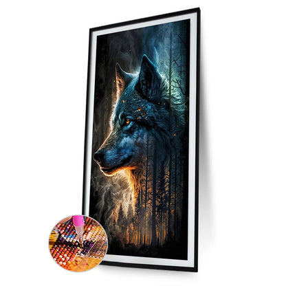 Timberwolves - Full Square Drill Diamond Painting 40*70CM