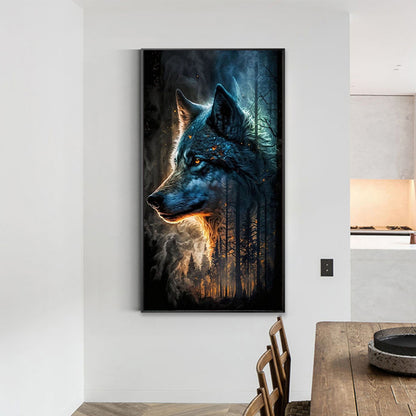 Timberwolves - Full Square Drill Diamond Painting 40*70CM